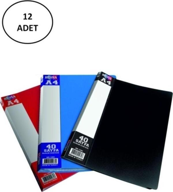 Mbb E-Ticaret Brons Sunum Dosyası 80 Li Karışık - 12 Adet - Image 1