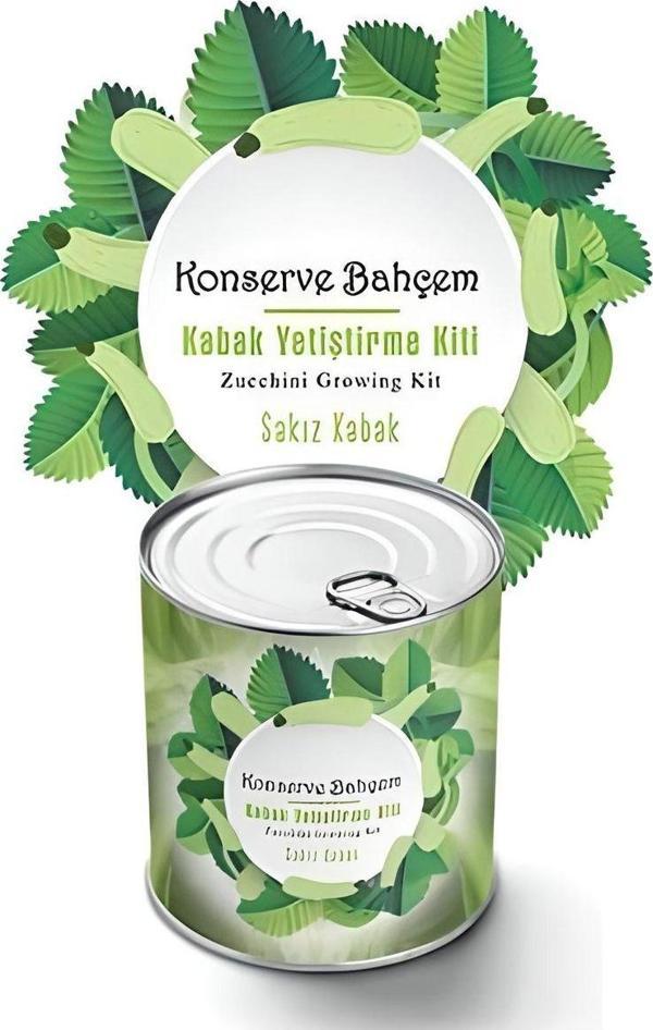 Mbb E-Ticaret Konserve Bahçem Evde Konservede Fındık Turp Yetiştirme Kiti - Image 1