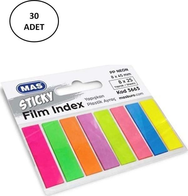 Mbb E-Ticaret Index Film 25 * 8 Renk 10 Mm Genişliği - Image 1