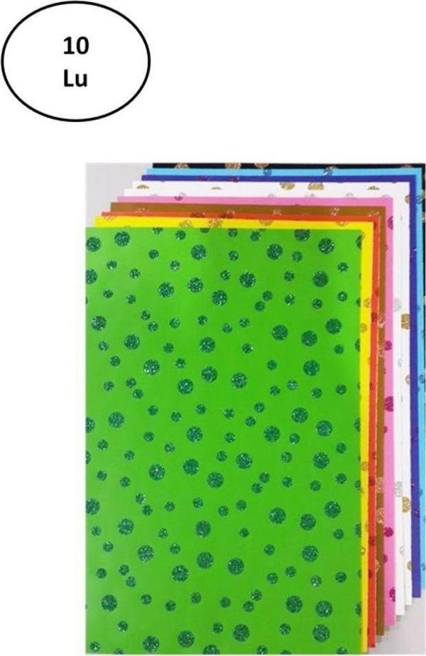 Mbb E-Ticaret Lino Simli Nokta Desenli Kağıt 10 Renk 20X30 Cm - Image 1