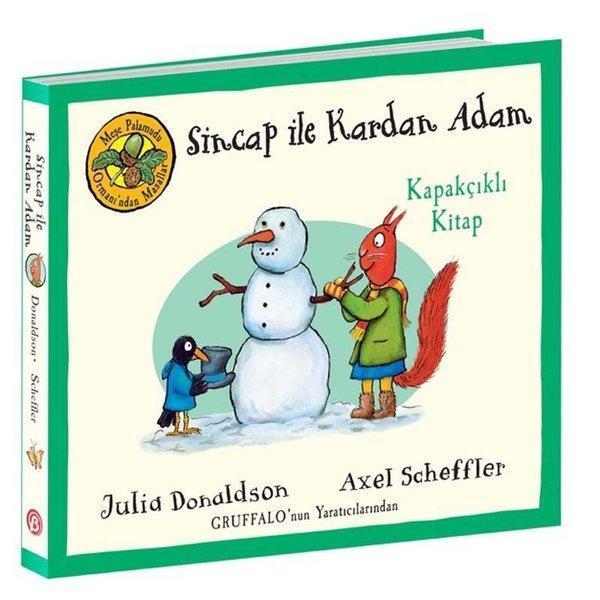 Sincap ile Kardan Adam - Kapakçıklı Kitap - Meşe Palamudu Ormanı'ndan Masallar - Beta Kids - Image 1