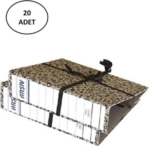 Mbb E-Ticaret Özkan M0599 0514 Arşiv Karton Bağcıklı Geniş Klasör 20 Adet - Image 1