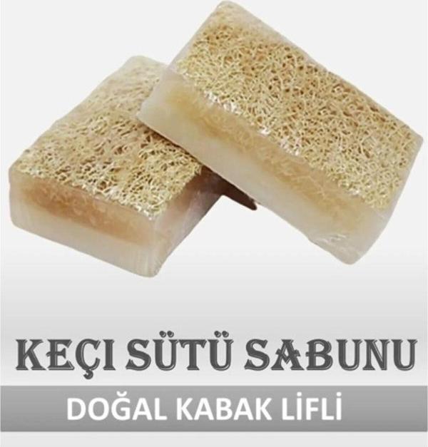 Mbb E-Ticaret Doğal Kabak Lifli Keçi Sütü Sabunu - Image 1