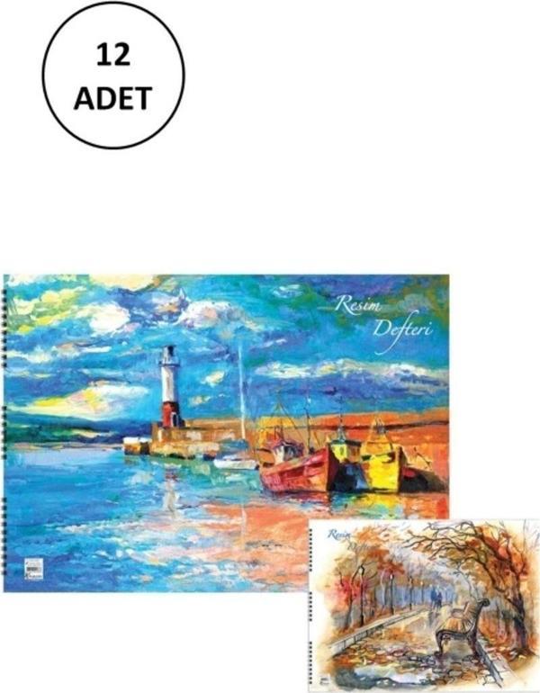 Mbb E-Ticaret Basic 35X50 15 Yaprak Sprialli Resim Defteri - Image 1
