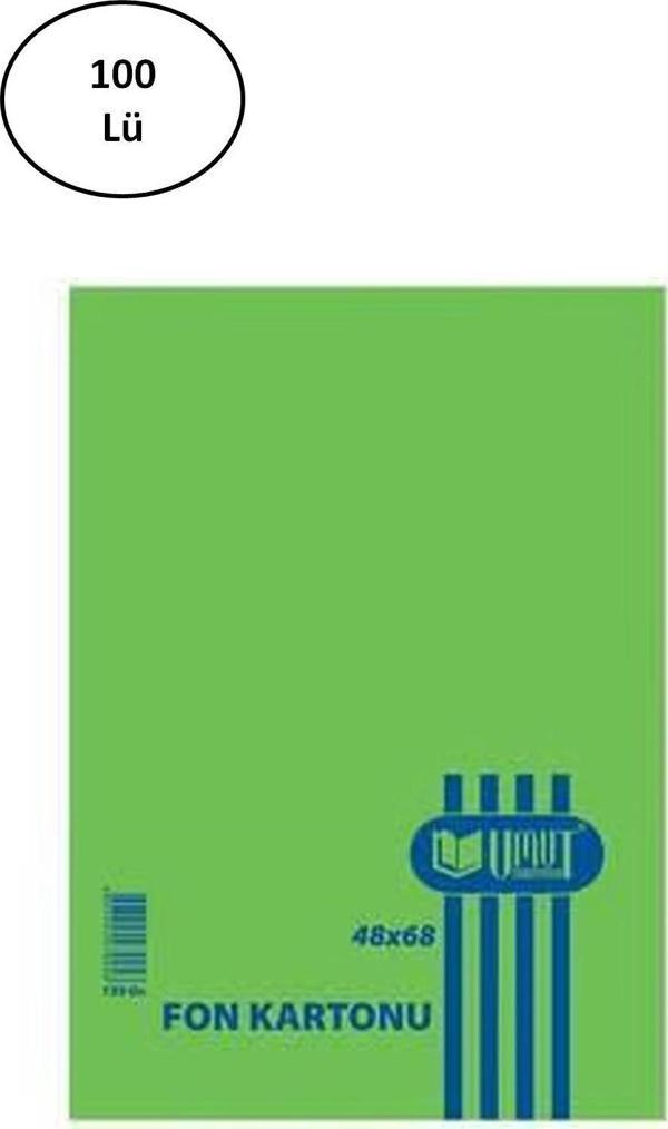 Mbb E-Ticaret Umut Fon Kartonu 48X68 110 Gr Açık Yeşil 100'Lü - Image 1