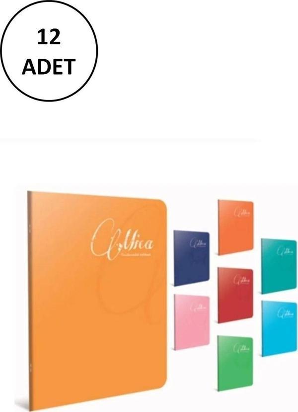 Mbb E-Ticaret Gıpta Mica A4 Tel Dikişli Pp Kapak Defter 80 Yaprak Kareli (12 Li Paket) - Image 1