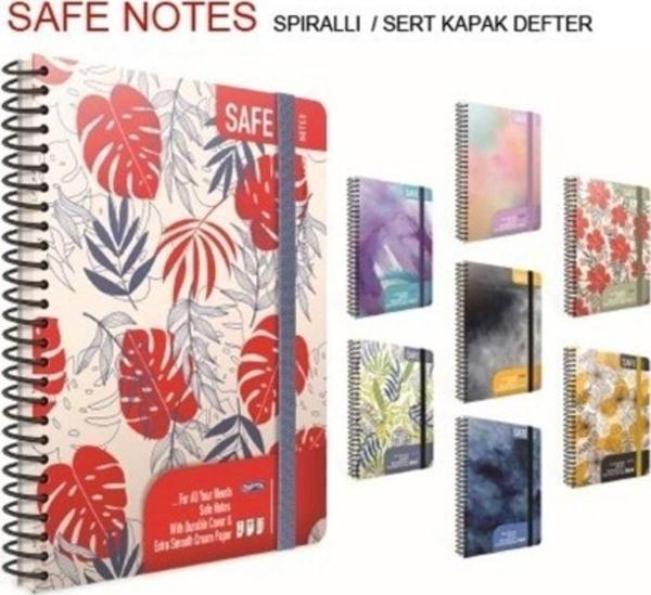 Mbb E-Ticaret Gıpta Safe Notes Noktalı Defter Sert Kapak Spiralli 17X24 120 Yaprak - Image 1