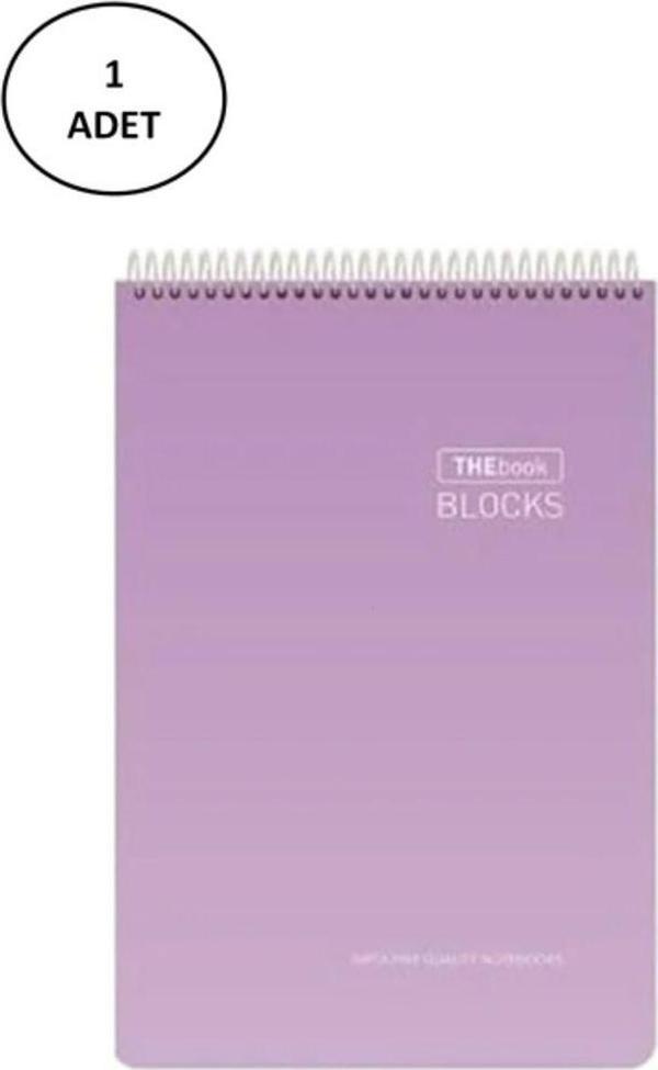 Mbb E-Ticaret Ipta Thebook 17X24 100 Yaprak Kareli Spiralli Sert Kapak Bloknot - Image 1