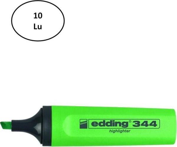 Mbb E-Ticaret Eddıng Fosforlu Kalem Yeşil 10'Lu - Image 1