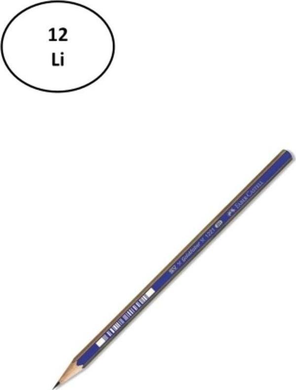Mbb E-Ticaret Faber Castell Kurşun Kalem 1221 3H Gold 12 Li - Image 1