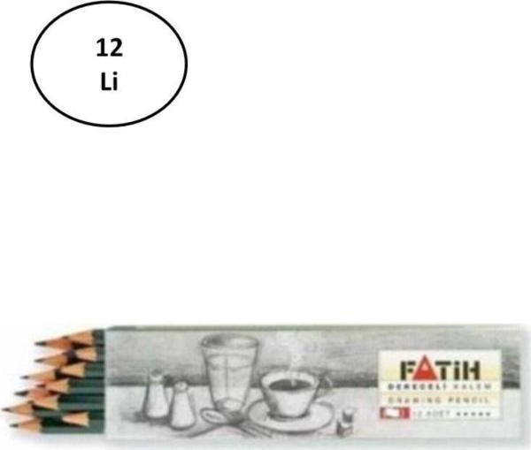  Fatih Dereceli Kalem 3B 12'Li - Image 1