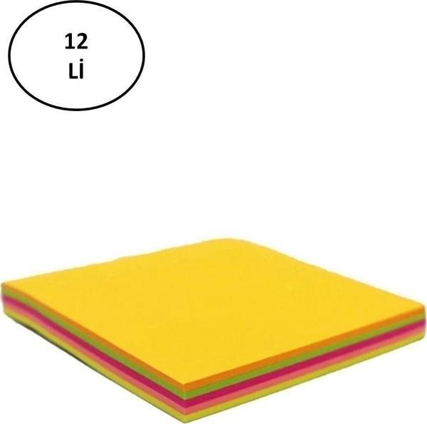 Mbb E-Ticaret Rps12 Yapışkanlı Not Kağıdı 76*76 Mm 100 Yaprak 4 Renk - Image 1