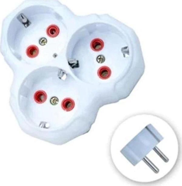 Mbb E-Ticaret Asel Golyat Yonca Priz 3 Lü Asl 510 (Kablosuz) - Image 1