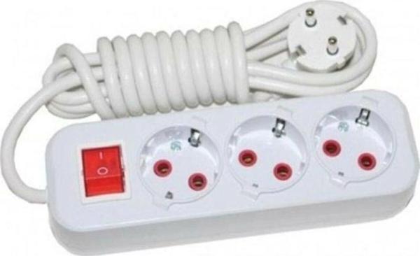 Mbb E-Ticaret Asel Priz 3 Lü 3 Mt Anahtarlı - Image 1