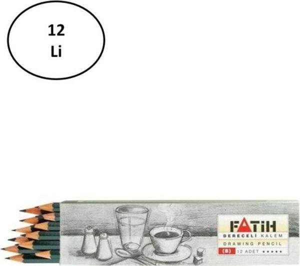 Fatih Kurşun Kalem Dereceli B - 12'Li Paket - Image 1