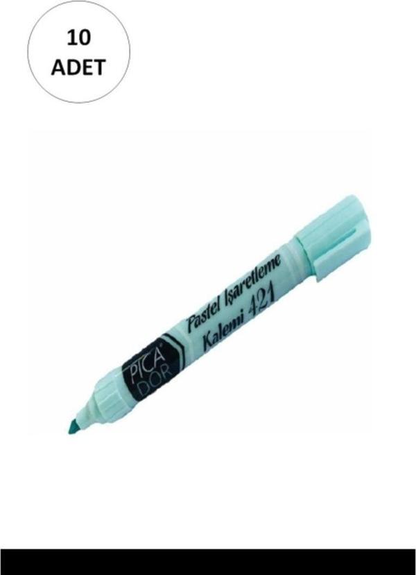 Mbb E-Ticaret 10 Adet Picador Fosforlu Kalem Pastel Kx 089H/441 Mavi 10'Lu - Image 1