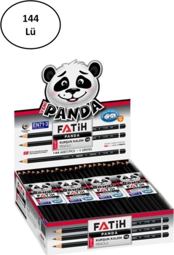  Fatih Kurşun Kalem Panda Yuvarlak 144'Lü - Image 1