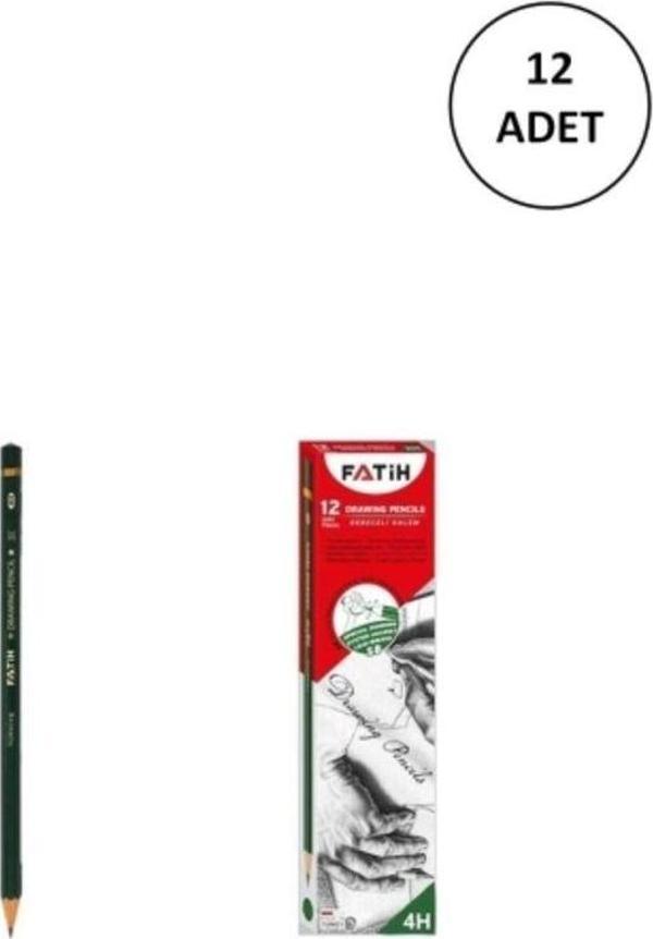  Fatih 12 Adet 4H Dereceli Kalem - Image 1