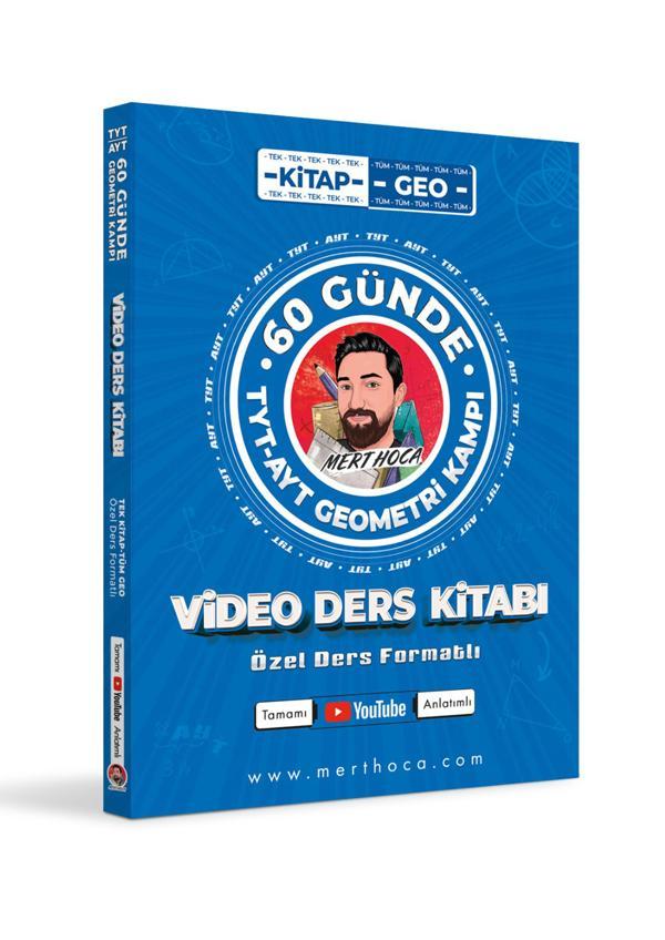 60 Günde Tyt-Ayt  Geometri Kampı Video Ders Kitabı - Mert Hoca Yayınları - Image 1