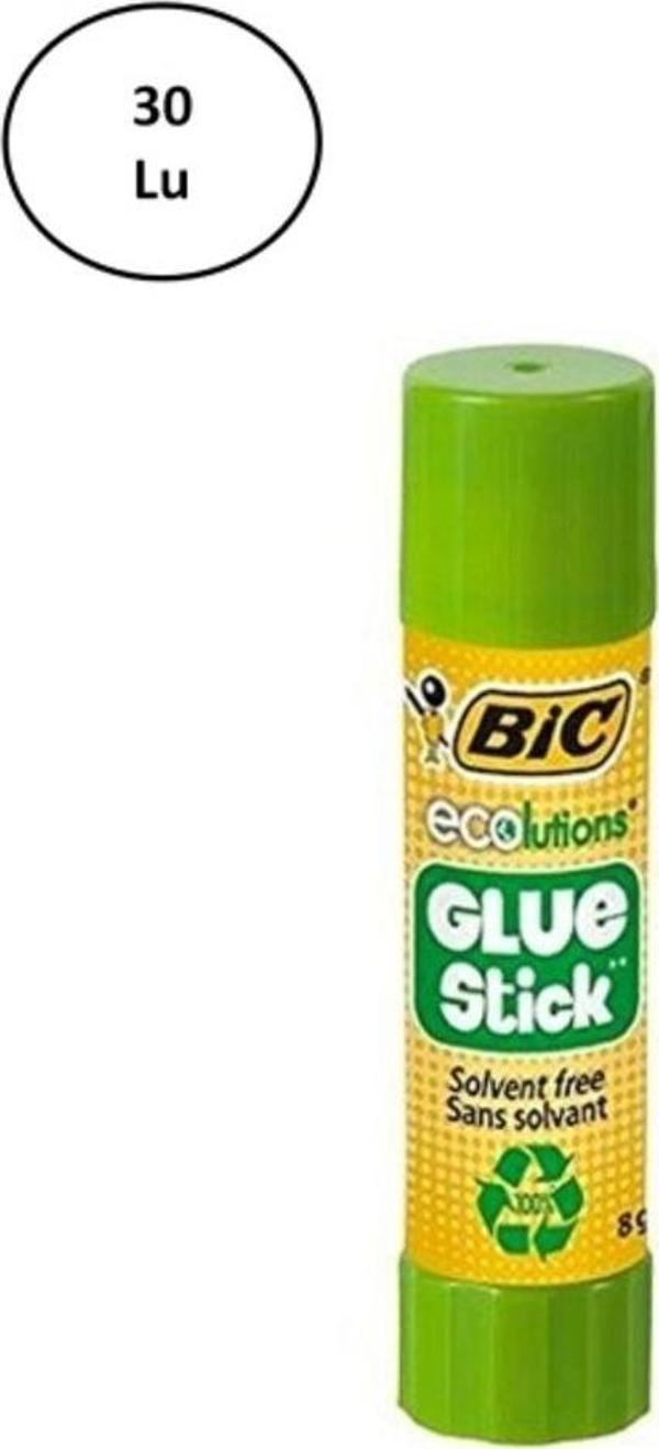 Mbb E-Ticaret Bic Ecolutions Glue Stick Yapıştırıcı 8 Gr 30'Lu - Image 1