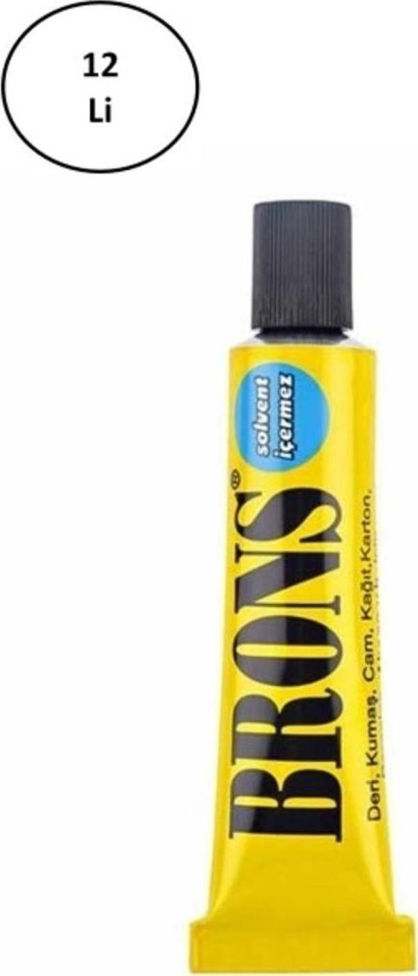Mbb E-Ticaret Brons Br-418 40 Gr Solventsiz Yapıştırıcı 12'Li - Image 1