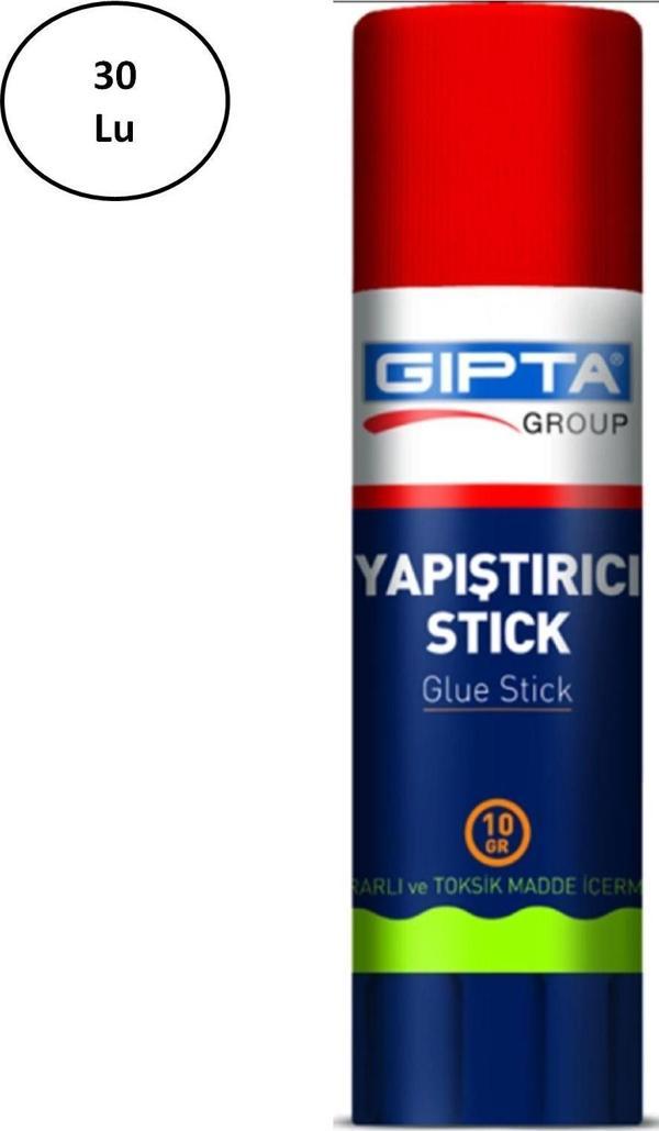 Mbb E-Ticaret Gıpta Glue Stick Yapıştırıcı 10Gr Beyaz 30'Lu - Image 1