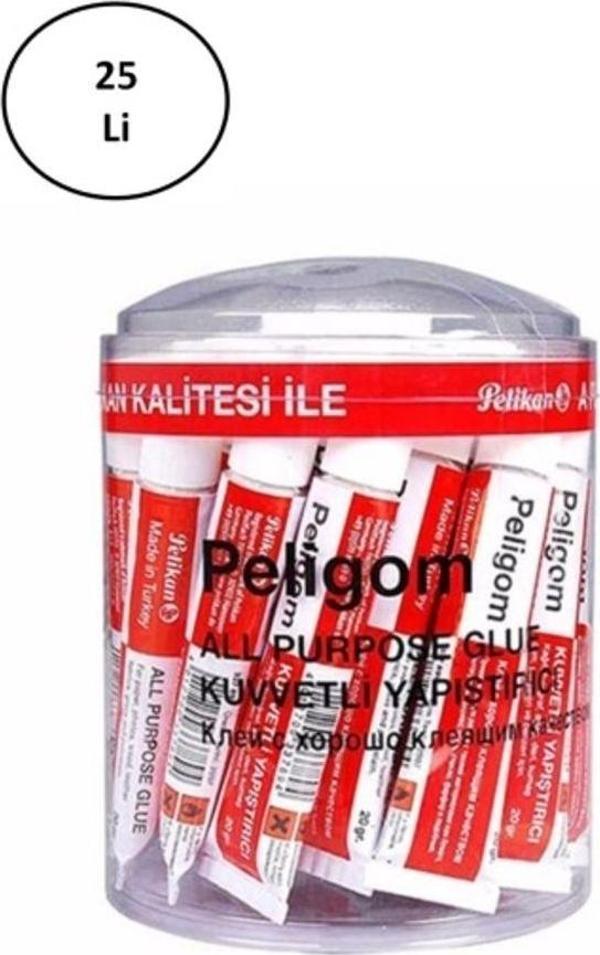 Mbb E-Ticaret Peligom No:7 20 Gram Tüp Yapıştırıcı 25'Li - Image 1