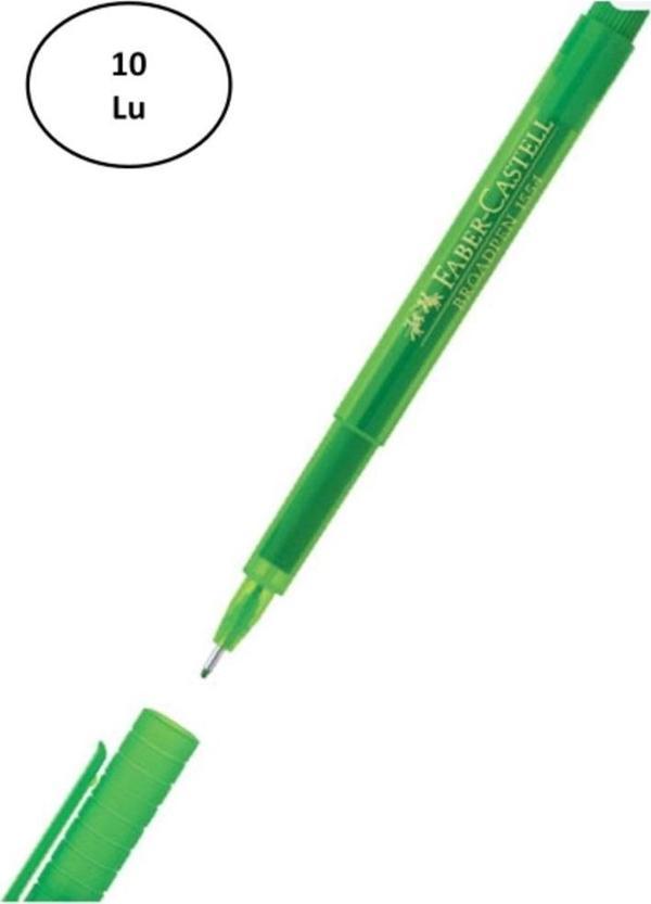 Mbb E-Ticaret Broadpen 1554 Açık Yeşil 5020155466 Faber Castell 10'Lu - Image 1