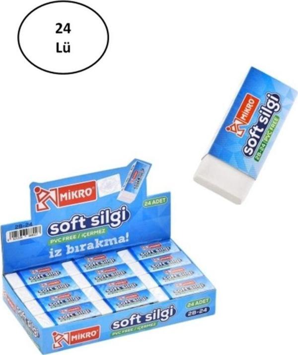 Mbb E-Ticaret Mikro 2B-24 Soft Silgi 24 Lü - Image 1
