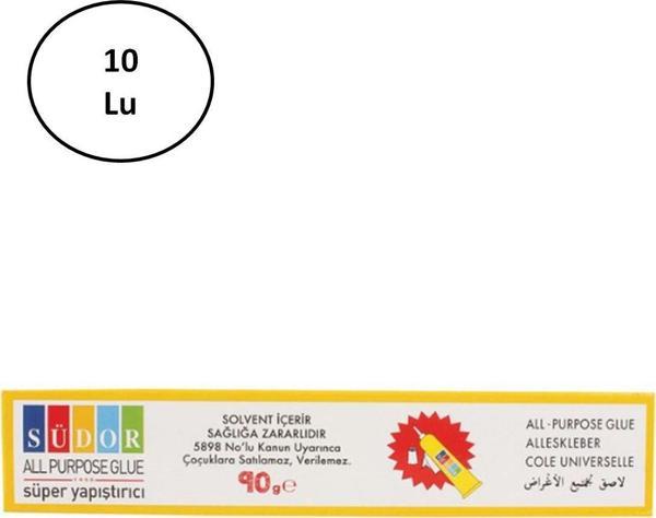 Mbb E-Ticaret Südor Yapıştırıcı Fix No:11 90Gr Solvent Bazlı 10'Lu - Image 1