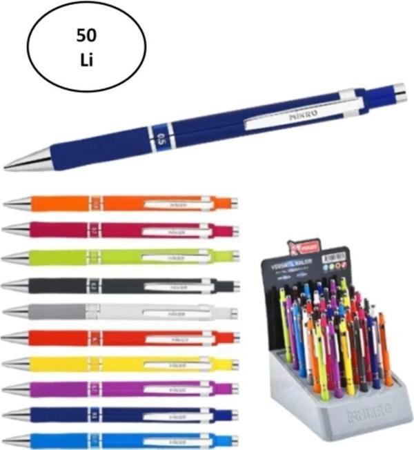 Mbb E-Ticaret Mikro Mp 9006 Standlı Versatil Kalem Renkli 50'Li - Image 1