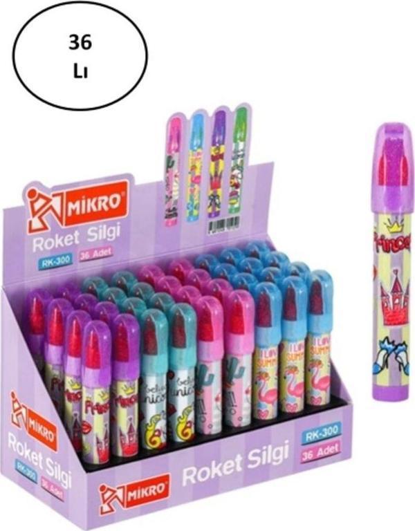 Mbb E-Ticaret Mikro Roket Silgi 36'Lı - Image 1