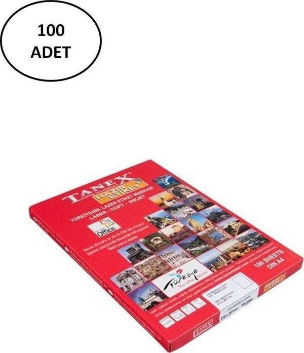 Mbb E-Ticaret Tanex Tw-2280 Lazer Etiket 22X12 Mm 100 Lü - Image 1