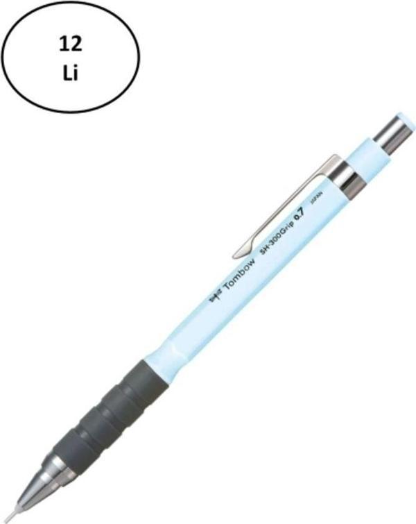 Mbb E-Ticaret Tombow Sh-300 Versatil Kalem Grip 0.7 Mm Gök Mavisi 12'Li - Image 1