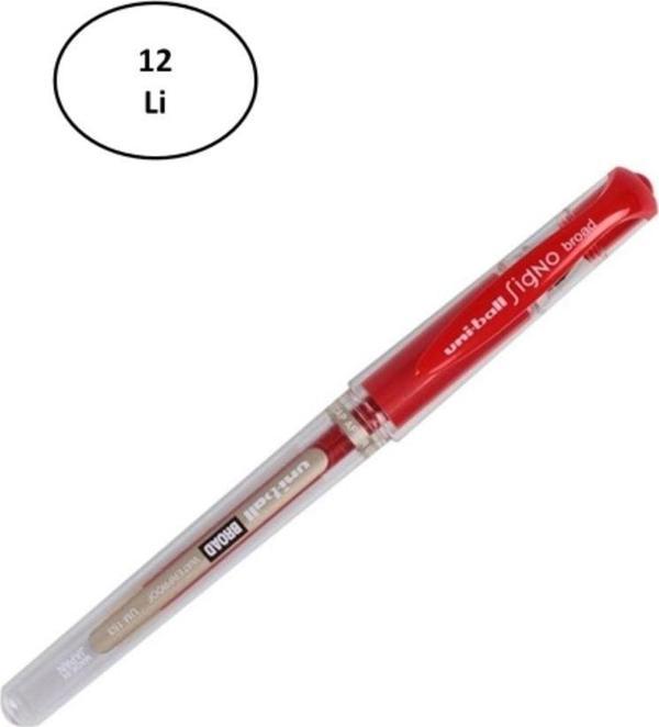 Mbb E-Ticaret Um-153 Signo Broad İmza Kalemi Kırmızı 12'Li - Image 1