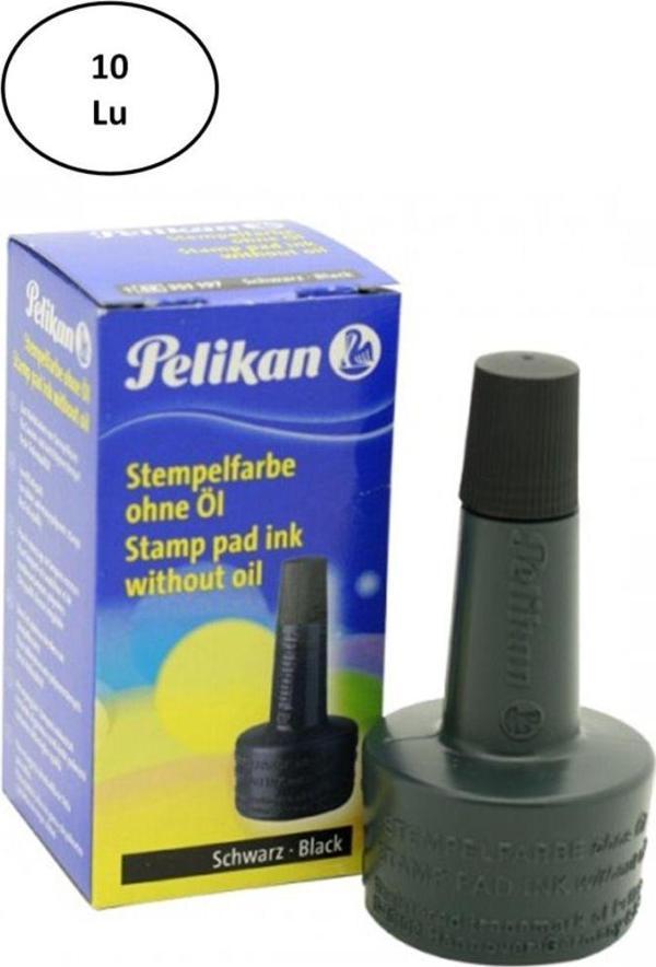 Mbb E-Ticaret Pelikan Stampa Mürekkebi Siyah 28 Ml 10'Lu - Image 1