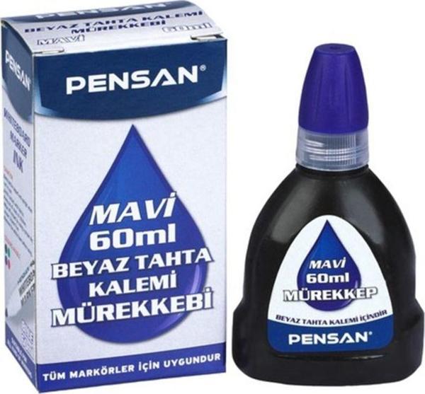Mbb E-Ticaret Pensan 4004 Mavi Tahta Kalem Mürekkebi 60Ml - Image 1