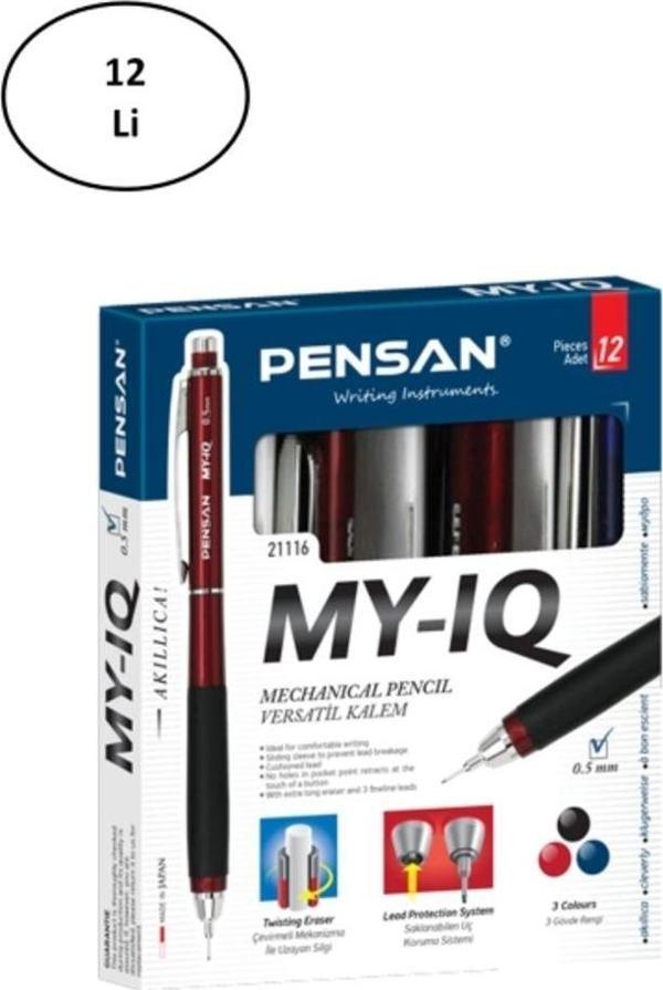 Mbb E-Ticaret Pensan My Iq 0.7 Mm Versatil Kalem 12'Li - Image 1
