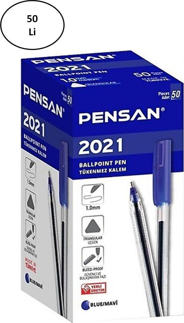 Mbb E-Ticaret Pensan Tükenmez Kalem Pe2021 Mavi 50'Li - Image 1