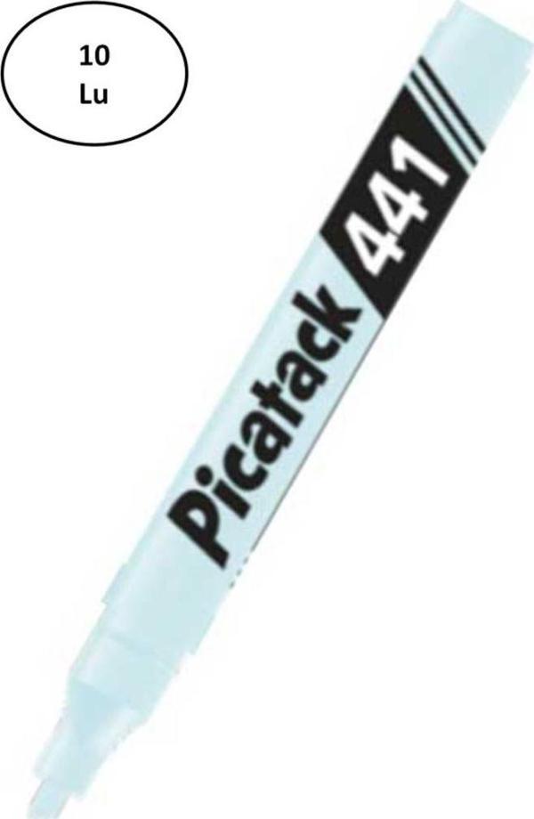 Mbb E-Ticaret Picatack 441 Fosforlu İşaretleme Kalemi Pastel Yeşil 10'Lu - Image 1