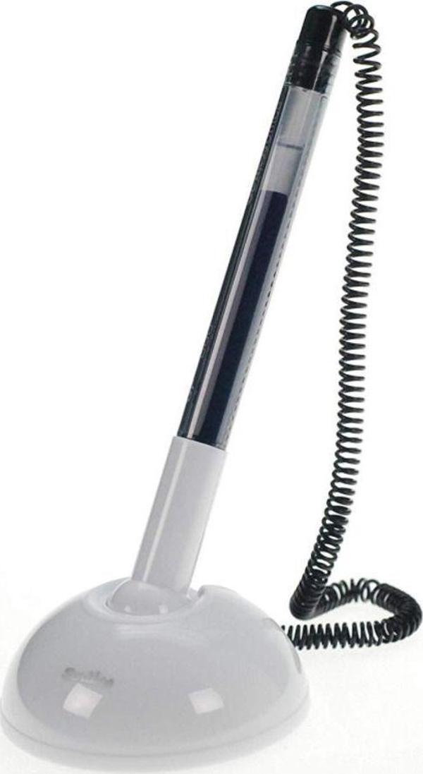 Mbb E-Ticaret Scrikss Dp-360 Masa Kalemi Jel Tükenmez Kalem Beyaz - Image 1
