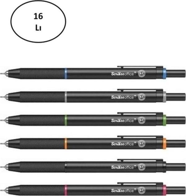 Mbb E-Ticaret Scrikss Versatil Kalem Twıst 0.7 Mm 16 Lı Ambalaj - Image 1