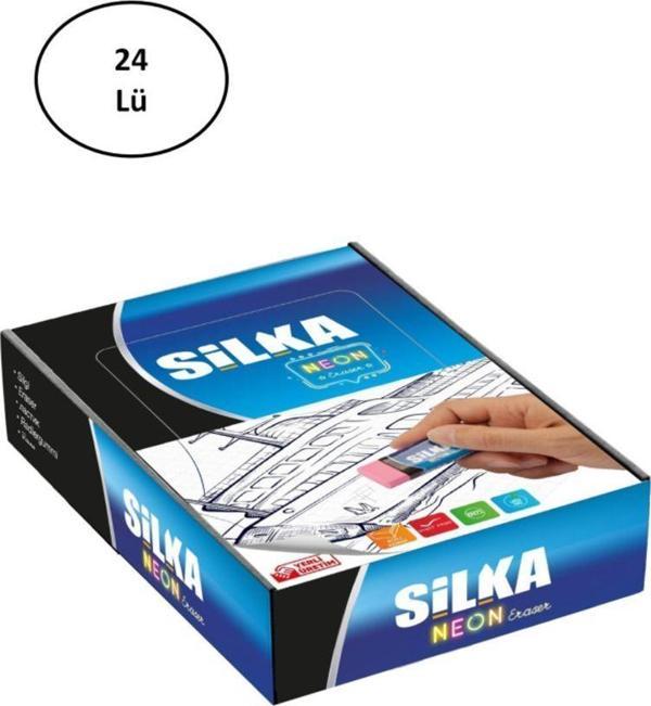 Mbb E-Ticaret Silka Art.3 Neon Silgi 24'Lü Paket - Image 1