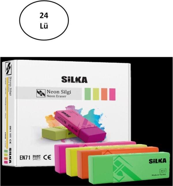 Mbb E-Ticaret Silka Neon Silgi 24'Lü - Image 1