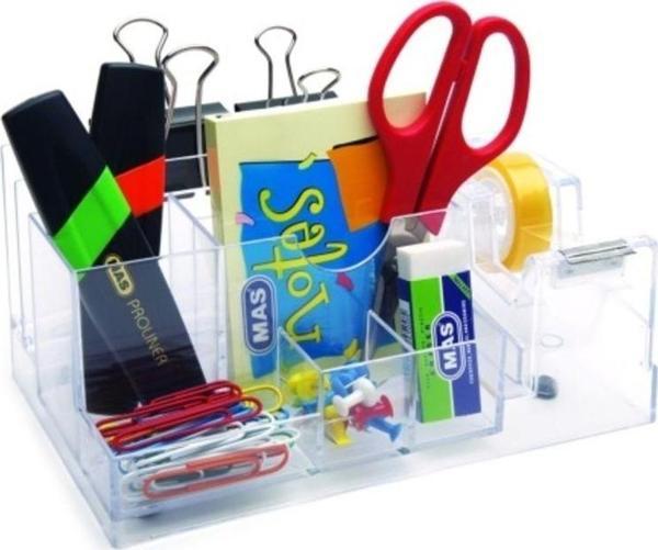 Mbb E-Ticaret Mas Şeffaf Bant Kesicili Organizer Kalemlik - Image 1