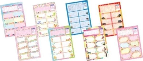 Mbb E-Ticaret Gıpta Okul Etiketi Ders Programlı 16 X 24 - Image 1