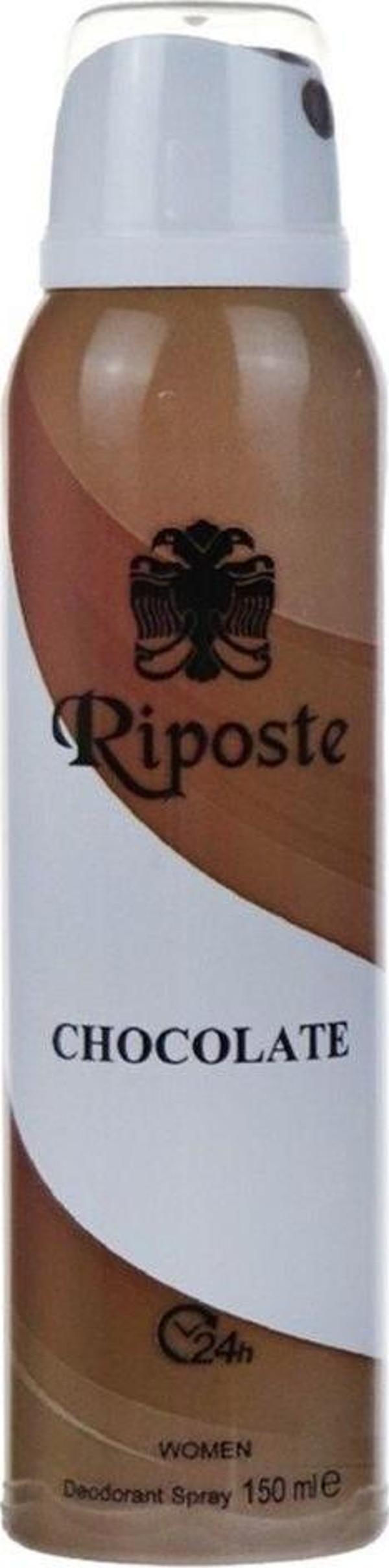 Mbb E-Ticaret Riposte 24 Saat Etkili Kadın Deodorant - Chocolate - 150 Ml - Image 1