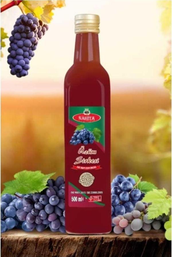 Mbb E-Ticaret Üzüm Sirkesi % 100 Doğal Katkısız 500 Ml - Image 1