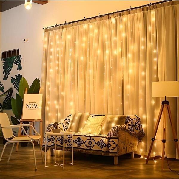 Mbb E-Ticaret 2X2 Metre 320 Led 8 Fonskiyonlu Dekoratif Led Günışığı Perde - Image 1