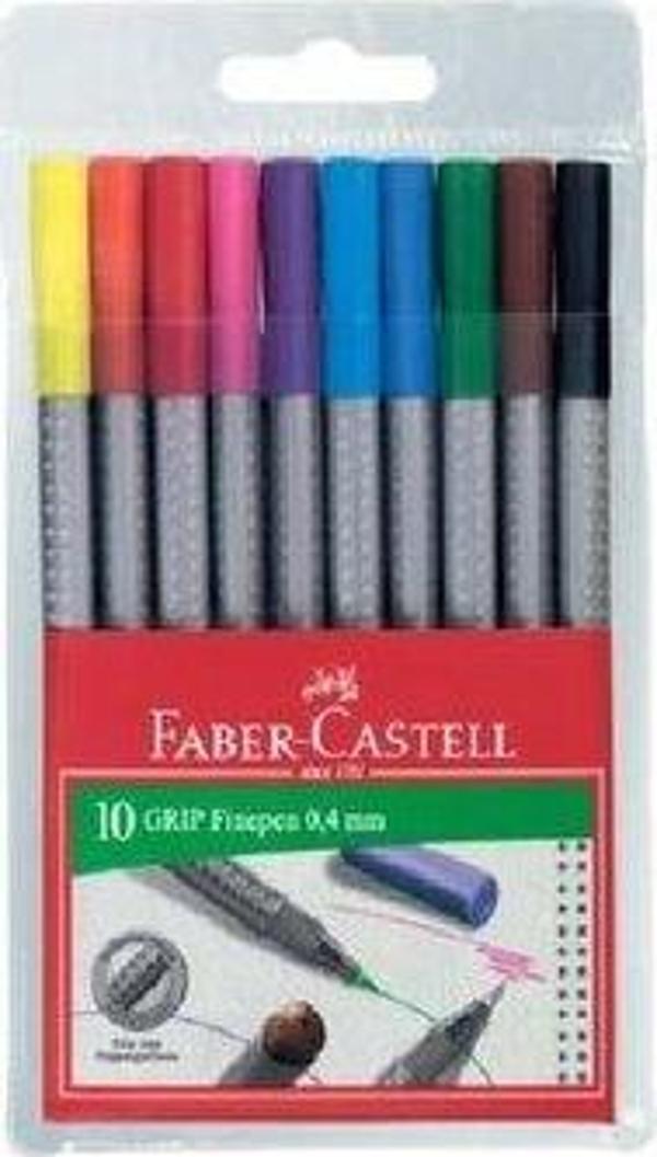 Faber-Castell Grip Finepen 0.4 mm Keçe Uçlu Kalem - Image 1